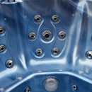 Hydrosan Garten-Whirlpool-Badewanne Spa107 Blue Wave Kaffeegehäuse 220x220 cm
