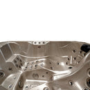 Hydrosan Garten-Whirlpool-Badewanne Spa102 Cappuccino-Kaffeebezug 210x160 cm
