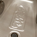 Hydrosan Garten-Whirlpool-Badewanne Spa102 Cappuccino-Kaffeebezug 210x160 cm