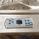 Hydrosan Garten-Whirlpool-Badewanne Spa102 Cappuccino-Kaffeebezug 210x160 cm