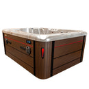 Hydrosan Garten-Whirlpool-Badewanne Spa102 Cappuccino-Kaffeebezug 210x160 cm