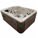 Hydrosan Garten-Whirlpool-Badewanne Spa102 Cappuccino-Kaffeebezug 210x160 cm