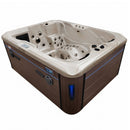 Hydrosan Garten-Whirlpool-Badewanne Spa102 Cappuccino-Kaffeebezug 210x160 cm