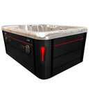 Hydrosan Garten Whirlpool-Badewanne Spa102 Cappuccino Anthrazit Gehäuse 210x160 cm