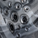 Hydrosan Garten-Whirlpool-Badewanne Spa102 Odyssey Anthrazit Gehäuse 210x160 cm