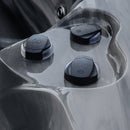 Hydrosan Garten-Whirlpool-Badewanne Spa102 Odyssey Anthrazit Gehäuse 210x160 cm
