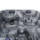 Hydrosan Garten-Whirlpool-Badewanne Spa102 Odyssey Anthrazit Gehäuse 210x160 cm