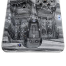 Hydrosan Garten-Whirlpool-Badewanne Spa102 Odyssey Anthrazit Gehäuse 210x160 cm