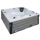 Hydrosan Garten-Whirlpool 340ECO Cappuccino Grau, Abdeckung 220x220 cm