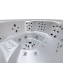 Hydrosan Garten-Whirlpool-Badewanne 406, Gehäuse in Weißperle-Anthrazit, 250 x 230 cm