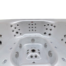 Hydrosan Garten-Whirlpool-Badewanne 406, Gehäuse in Weißperle-Anthrazit, 250 x 230 cm