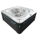 Hydrosan Garten-Whirlpool-Badewanne 406, Gehäuse in Weißperle-Anthrazit, 250 x 230 cm