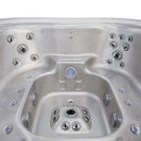 Hydrosan Garten-Whirlpool-Badewanne SPA406 Cappuccino Anthrazit Gehäuse 250x230 cm
