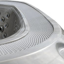 Hydrosan Garten-Whirlpool-Badewanne SPA406 Cappuccino Anthrazit Gehäuse 250x230 cm