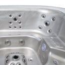 Hydrosan Garten-Whirlpool-Badewanne SPA406 Cappuccino Anthrazit Gehäuse 250x230 cm