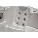 Hydrosan Garten-Whirlpool-Badewanne Spa516 Weißperle Anthrazit Gehäuse 170x210 cm