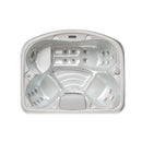 Hydrosan Garten-Whirlpool-Badewanne Spa516 Weißperle Anthrazit Gehäuse 170x210 cm