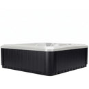 Hydrosan Garten-Whirlpool-Hybridbadewanne, Gartenbadewanne SPA521W, Gehäuse in Weiß-Perlmutt-Anthrazit, 230 x 230 cm
