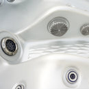 Hydrosan Garten-Whirlpool-Badewanne 530 Weißperle Anthrazit