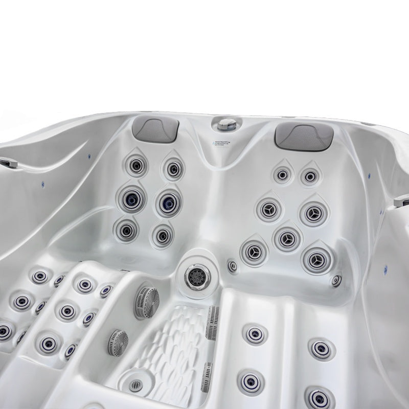 Hydrosan Garten-Whirlpool-Badewanne 530 Weißperle Anthrazit