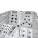 Hydrosan Garten-Whirlpool-Badewanne 530 Weißperle Anthrazit