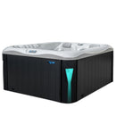 Hydrosan Garten-Whirlpool-Badewanne 530 Weißperle Anthrazit
