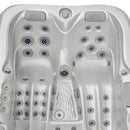 Hydrosan Garten-Whirlpool-Badewanne 530 Weißperle Anthrazit