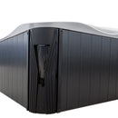 Hydrosan Garten-Whirlpool-Badewanne 530 Weißperle Anthrazit