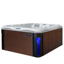 Hydrosan Garten-Whirlpool-Badewanne 530 Weißperle Kaffeebezug