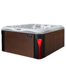 Hydrosan Garten-Whirlpool-Badewanne 530 Weißperle Kaffeebezug
