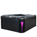 Hydrosan Garten-Whirlpool-Badewanne 530 Black Wave Anthrazitgehäuse