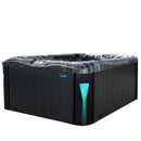 Hydrosan Garten-Whirlpool-Badewanne 530 Black Wave Anthrazitgehäuse
