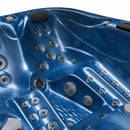 Hydrosan Garten-Whirlpool-Badewanne 530 Blue Wave Anthrazit-Wohnung