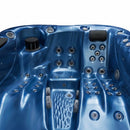 Hydrosan Garten-Whirlpool-Badewanne 530 Blue Wave Anthrazit-Wohnung