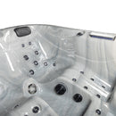 Hydrosan Garten-Whirlpool-Badewanne Spa530 Odyssey Anthrazit Gehäuse 210x170 cm