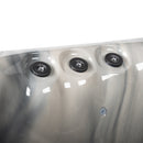 Hydrosan Garten-Whirlpool-Badewanne Spa530 Odyssey Anthrazit Gehäuse 210x170 cm