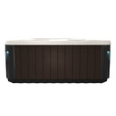 Hydrosan Garten-Whirlpool-Badewanne 531 Weißperle Kaffeegehäuse 200x200 cm