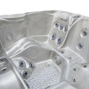 Hydrosan Garten-Whirlpool-Badewanne Spa531 Cappuccino-Kaffeebezug 200x200 cm