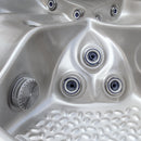 Hydrosan Garten-Whirlpool-Badewanne Spa531 Cappuccino-Kaffeebezug 200x200 cm