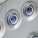 Hydrosan Garten-Whirlpool-Badewanne Spa531 Cappuccino-Kaffeebezug 200x200 cm