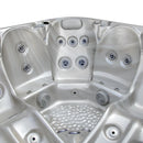 Hydrosan Garten-Whirlpool-Badewanne Spa531 Cappuccino-Kaffeebezug 200x200 cm