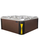 Hydrosan Garten-Whirlpool-Badewanne Spa531 Cappuccino-Kaffeebezug 200x200 cm