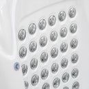 Hydrosan Garten-Whirlpool-Badewanne 560 Weißperle Kaffeegehäuse 220x220 cm