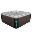 Hydrosan Garten-Whirlpool-Badewanne 560 Cappuccino Kaffeebezug 220x220 cm