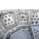 Hydrosan Garten-Whirlpool-Badewanne 560 Cappuccino Kaffeebezug 220x220 cm