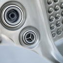 Hydrosan Garten-Whirlpool-Badewanne 560 Cappuccino Kaffeebezug 220x220 cm