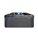 Hydrosan Garten-Whirlpool-Badewanne 560 Blaue Ozeanwelle Anthrazit Gehäuse 220x220 cm