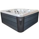 Hydrosan Garten-Whirlpool-Badewanne 565, weiß-perlgrau, Gehäuse 170 x 210 cm