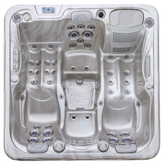 Hydrosan Garten-Whirlpool-Badewanne Spa566 Vollständige Cappuccino-Kaffeeabdeckung 200x200 cm – Vorschau 2
