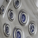 Hydrosan Garten-Whirlpool-Badewanne Spa566 Vollständige Cappuccino-Kaffeeabdeckung 200x200 cm